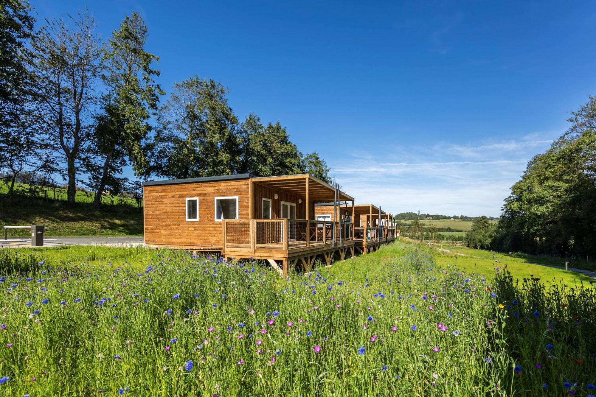 Camping Domaine Saane Et Mer Quiberville Bagian luar foto