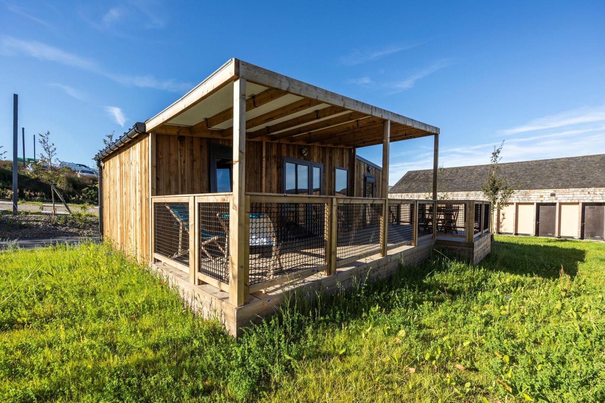 Camping Domaine Saane Et Mer Quiberville Bagian luar foto
