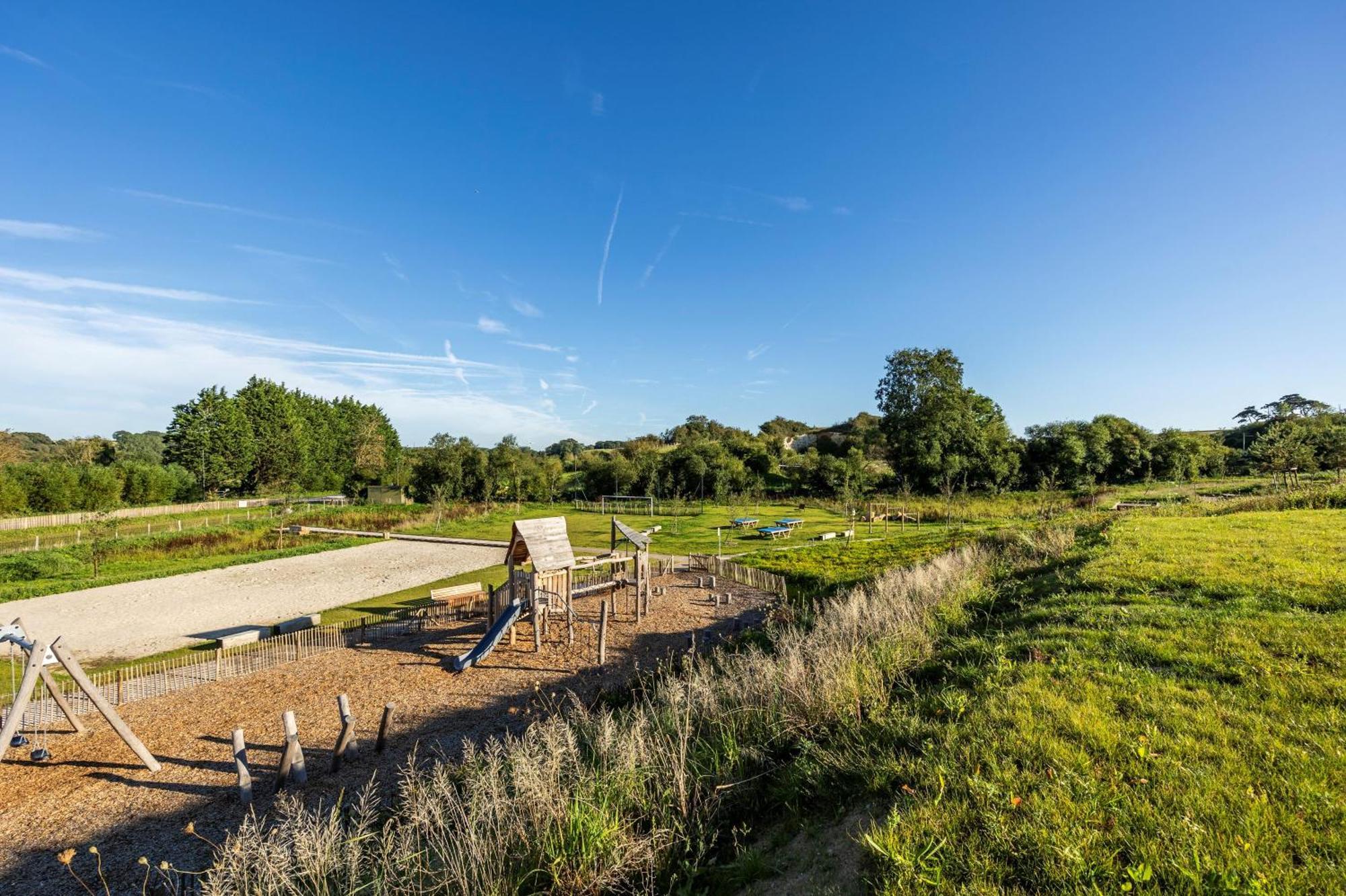 Camping Domaine Saane Et Mer Quiberville Bagian luar foto