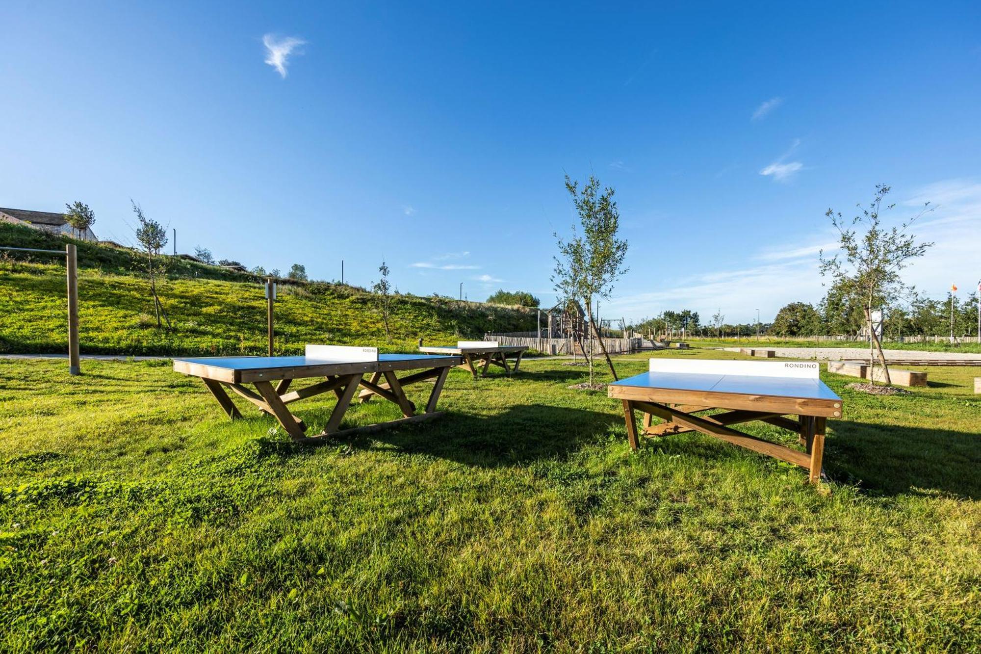 Camping Domaine Saane Et Mer Quiberville Bagian luar foto