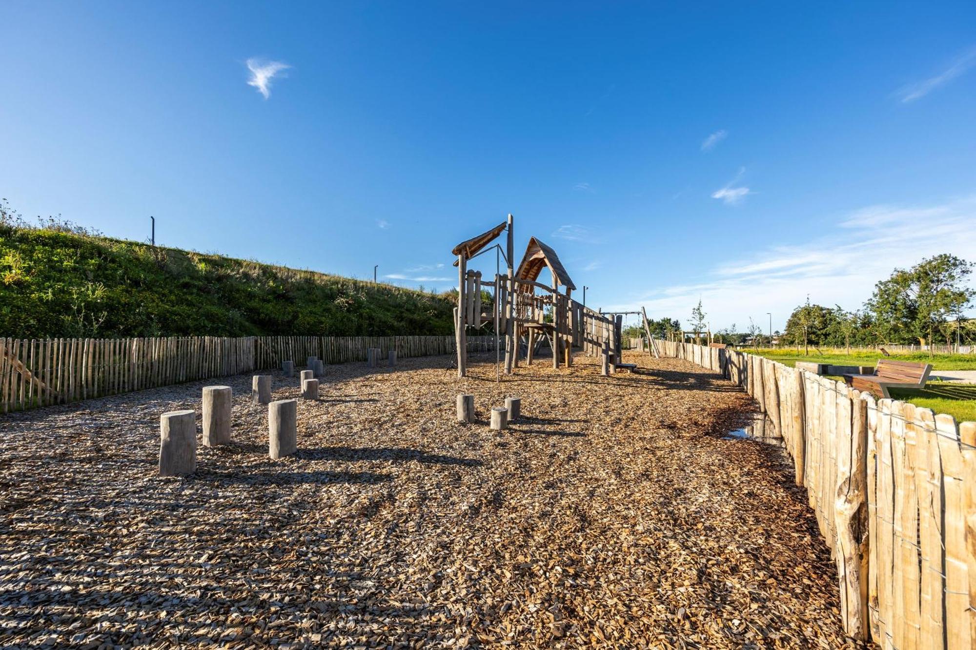 Camping Domaine Saane Et Mer Quiberville Bagian luar foto