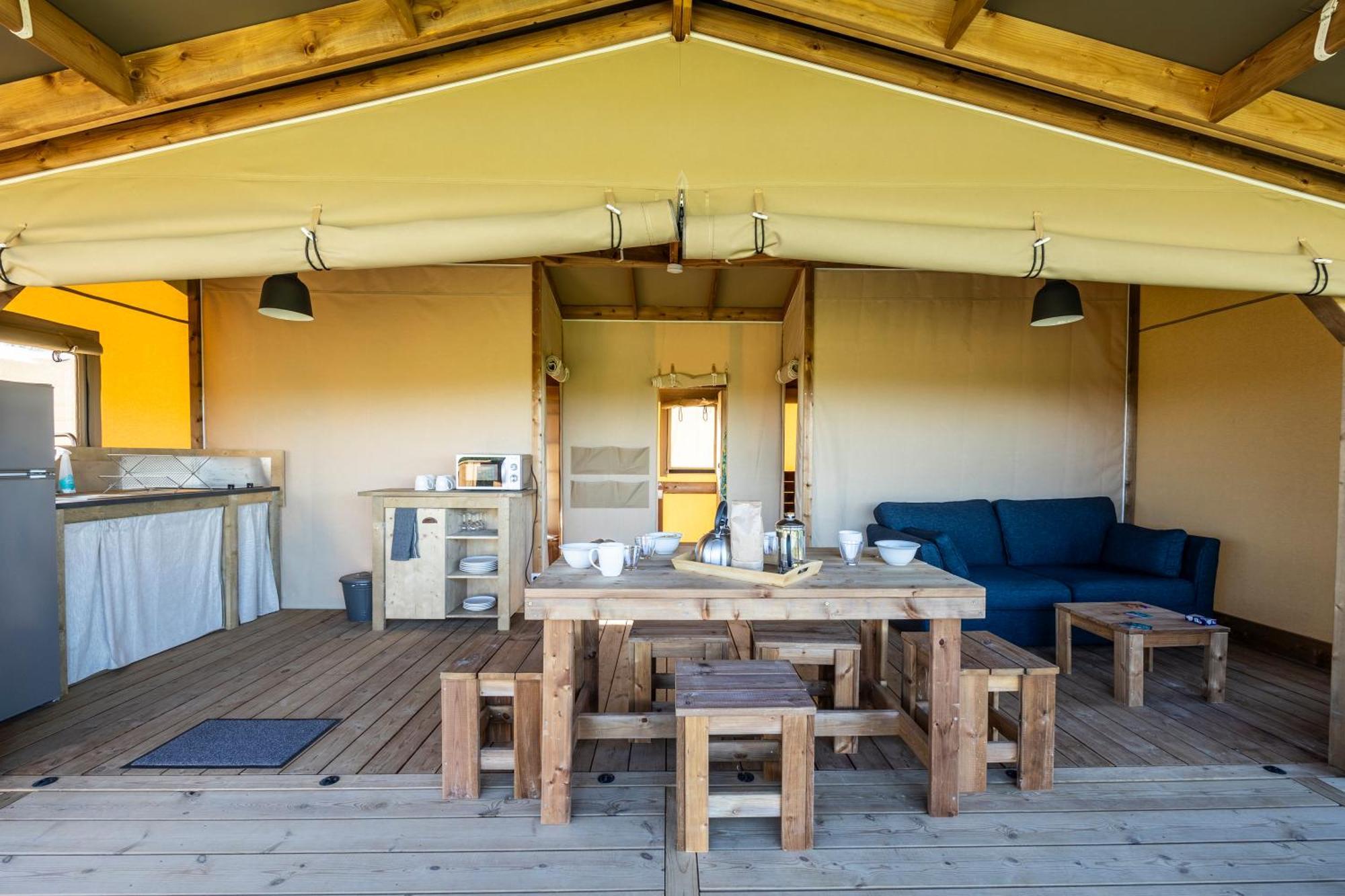 Camping Domaine Saane Et Mer Quiberville Ruang foto